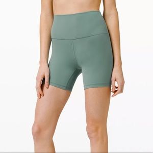 Lululemon Align Shorts 6” in Tidewater Teal